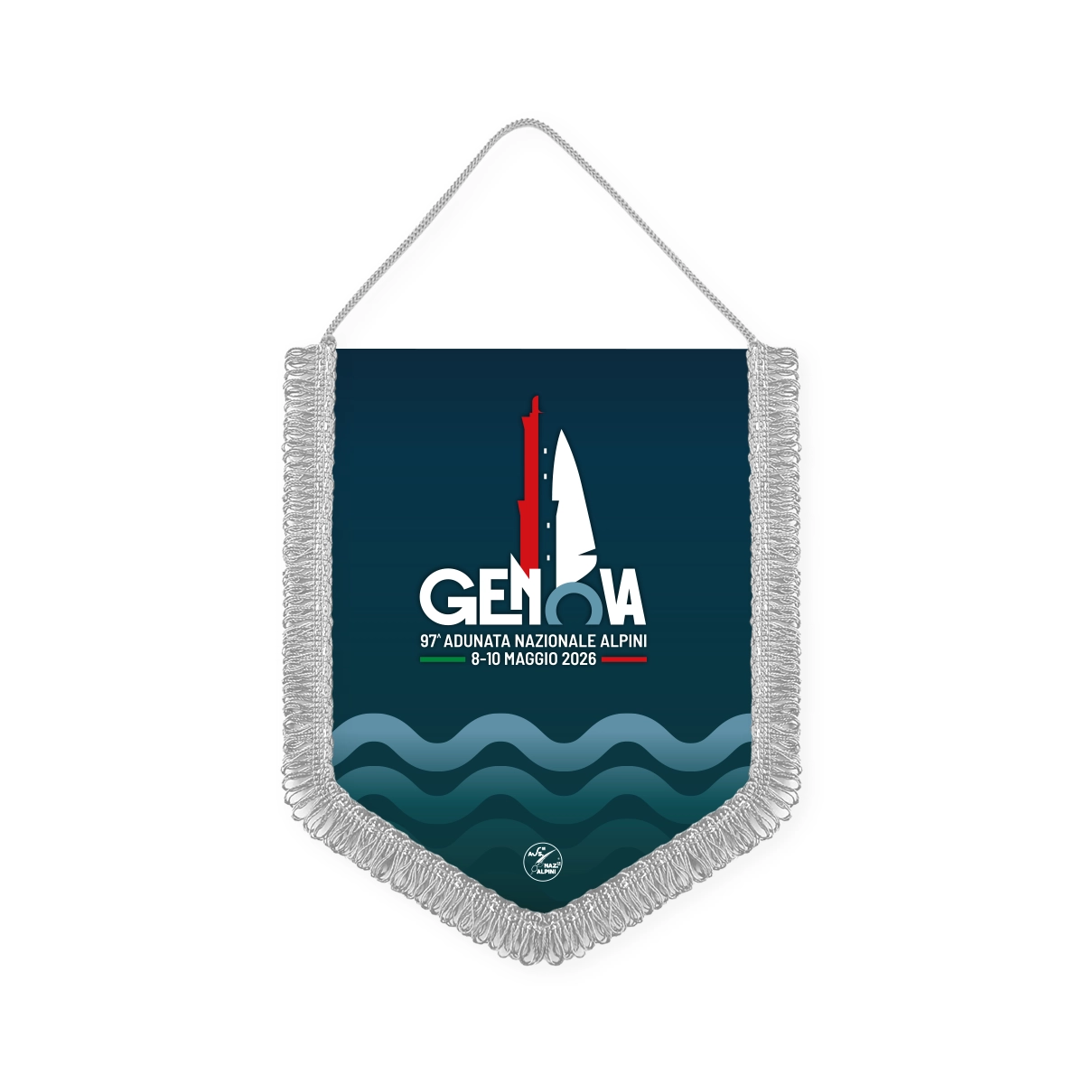 Gagliardetto mini 97ª Adunata Nazionale Alpini GENOVA - immagine 3